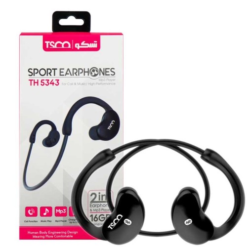 هندزفری بلوتوث رم خور دور گردنی TSCO TH 5343