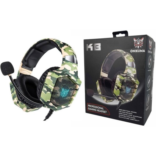 هدست گیمینگ سیم دار Onikuma K8