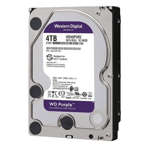 هارد اینترنال وسترن دیجیتال Western Digital purple 4TB WD43PURZ