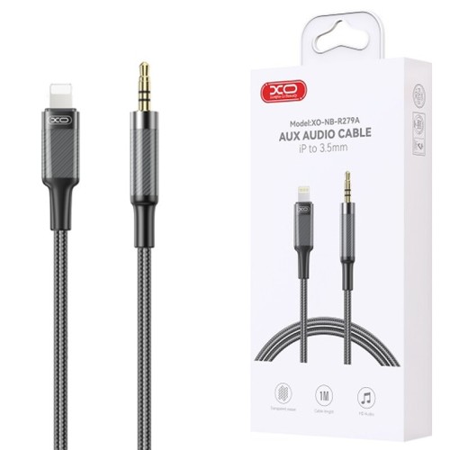 کابل تبدیل Lightning به AUX ایکس او XO-NB-R279A طول 1 متر
