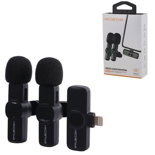 میکروفون یقه ای بی سیم Hicostar HS-MC522i