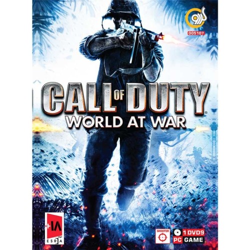 بازی Call of Duty World at War 1DVD9 گردو مناسب برای PC