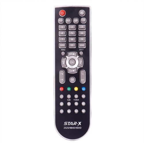 کنترل گیرنده استار ایکس Star.X 2525/98HD/96HD