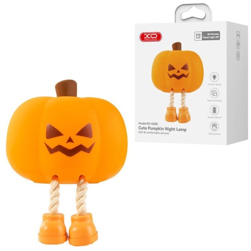 چراغ خواب طرح کدو تنبل هالوین ایکس او XO-OZ08