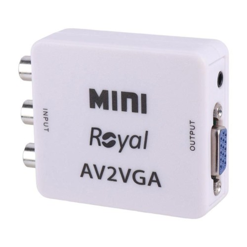 تبدیل AV به VGA رویال Mini