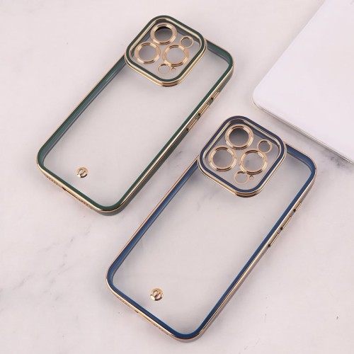 قاب Space آیفون iPhone 15 Pro دور رنگی محافظ لنزدار