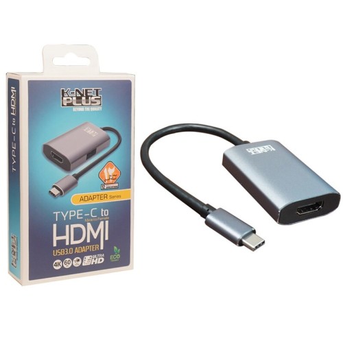 تبدیل Type-C به HDMI/USB3.0 کی نت پلاس KP-DO12