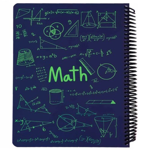 دفتر سیمی 100 برگ طرح ریاضی دات نوت کد B05