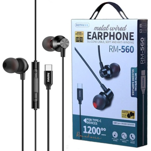 هندزفری تایپ سی ریمکس RM-560