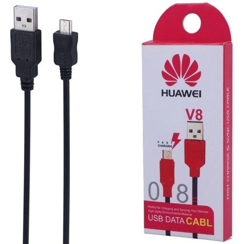کابل میکرو یو اس بی فست شارژ هواوی V8-08 Highcopy طول 1 متر