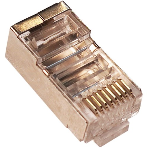 سوکت شبکه K-net K-N106 RJ45 Cat6 SFTP بسته 100 عددی