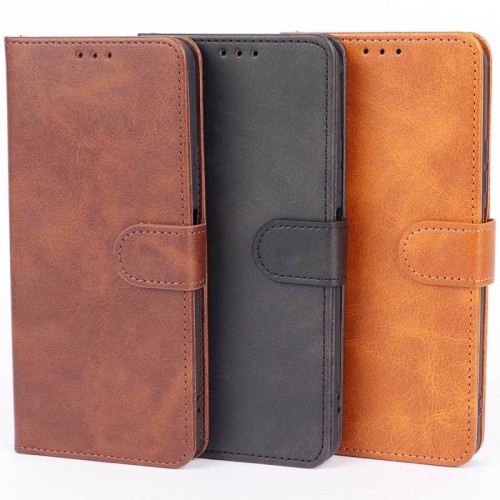 کیف چرمی مگنتی محافظ لنزدار Xiaomi Redmi Note 12 4G