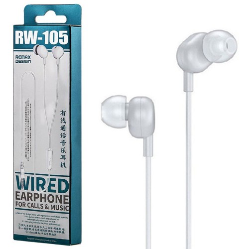 هندزفری سیمی ریمکس RW-105