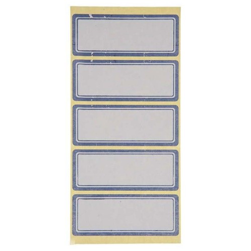 برچسب دور آبی تک Board 60*25mm بسته 500 عددی